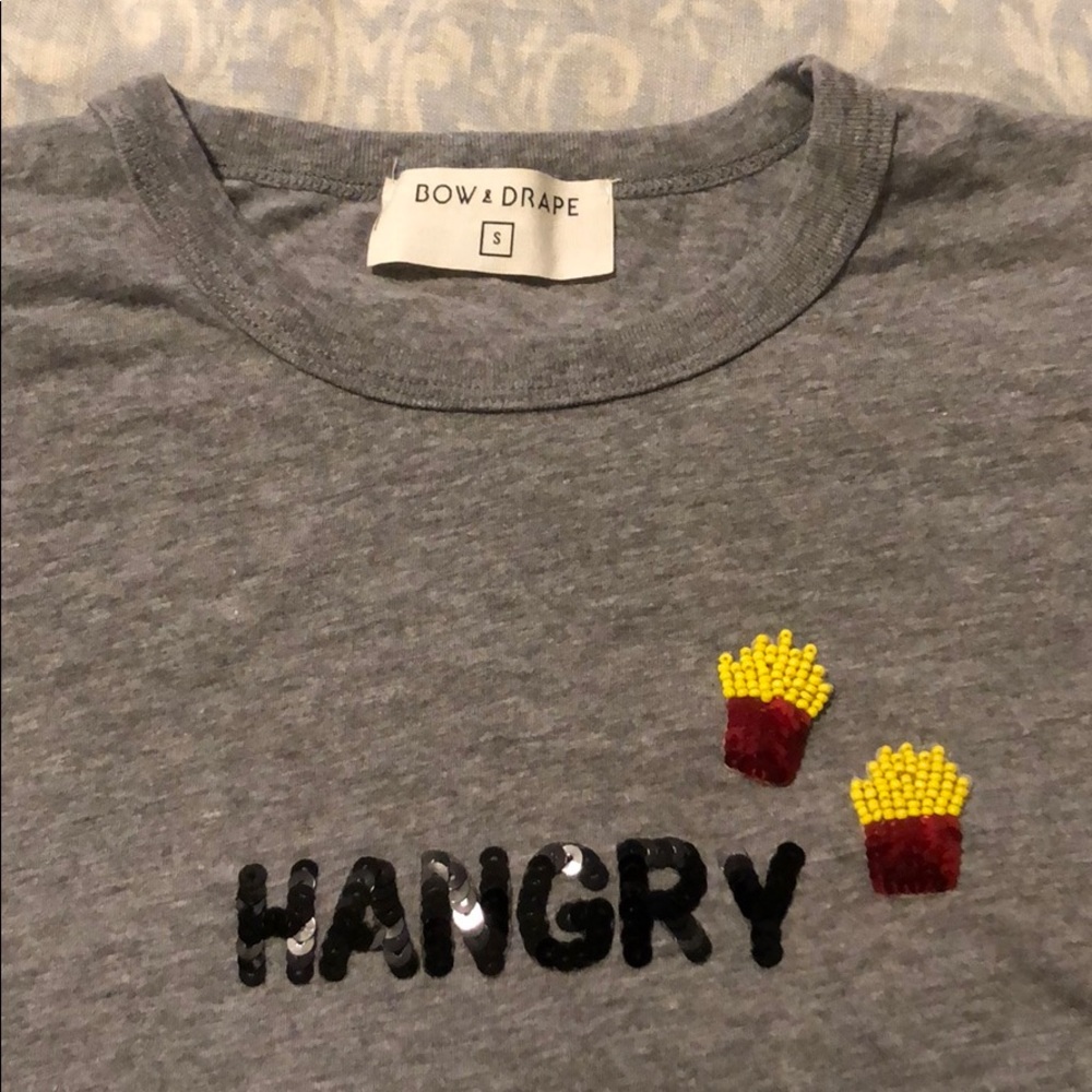 Adorable extremely soft T-shirt. Hangry